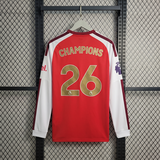 Arsenal Premier League Champions Long Sleeve Home 2026